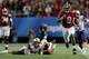 ATLANTA, GA - DECEMBER 31: Bo Scarbrough #9 of the Alabama Crimson Tide runs in a touchdown against the Washington Huskies during the 2016 Chick-fil-A Peach Bowl at the Georgia Dome on December 31, 2016 in Atlanta, Georgia. (Photo by Streeter Lecka/Gett