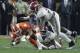 Tomlinson taking down Clemson QB Deshaun Watson, who he'll face again with a national championship on the line.