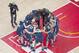 UConn stands together before its win earlier this season against Maryland.