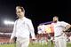 TAMPA, FL - JANUARY 09: Head coach Nick Saban of the Alabama Crimson Tide reacts after the Clemson Tigers defeated the Alabama Crimson Tide 35-31 in the 2017 College Football Playoff National Championship Game at Raymond James Stadium on January 9, 2017