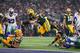 ARLINGTON, TX - JANUARY 15: Ty Montgomery #88 of the Green Bay Packers dives into the end zone to score a touchdown during the second quarter against the Dallas Cowboys in the NFC Divisional Playoff game at AT&T Stadium on January 15, 2017 in Arlington,