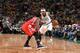BOSTON, MA - JANUARY 25: Isaiah Thomas #4 of the Boston Celtics handles the ball against the Houston Rockets during the game on January 25, 2017 at the TD Garden in Boston, Massachusetts. NOTE TO USER: User expressly acknowledges and agrees that, by dow