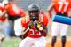 Toledo's Kareem Hunt proved to be smaller than advertised but also a lot more versatile a running back than many NFL observers expected.