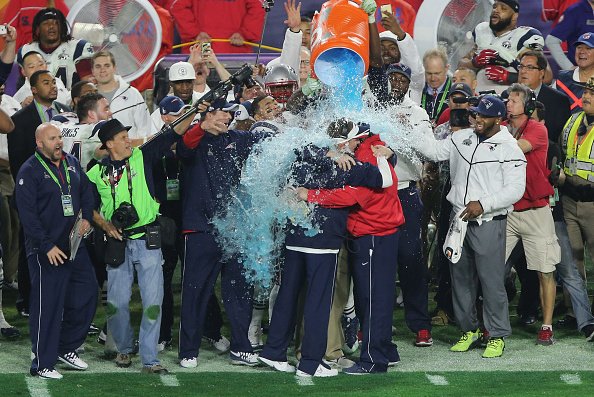 FOX Sports: NFL on X: What color will the Gatorade shower be at