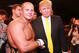 Fedor and Donald Trump at Affliction Banned, the promotion's second and final event, in 2008.
