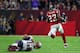 HOUSTON, TX - FEBRUARY 05: Tom Brady #12 of the New England Patriots attempts to tackle Robert Alford #23 of the Atlanta Falcons after an interception in the second quarter during Super Bowl 51 at NRG Stadium on February 5, 2017 in Houston, Texas. (Phot