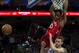 PHILADELPHIA, PA - DECEMBER 14: DeMar DeRozan #10 of the Toronto Raptors dunks the ball past Nik Stauskas #11 of the Philadelphia 76ers in the third quarter at Wells Fargo Center on December 14, 2016 in Philadelphia, Pennsylvania. The Raptors defeated the