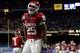 NEW ORLEANS, LA - JANUARY 02: Joe Mixon #25 of the Oklahoma Sooners reacts after scoring a touchdown against the Auburn Tigers during the Allstate Sugar Bowl at the Mercedes-Benz Superdome on January 2, 2017 in New Orleans, Louisiana. (Photo by Sean Gar