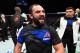 HALIFAX, NS - FEBRUARY 19: Johny Hendricks celebrates after defeating Hector Lombard of Cuba in their middleweight fight during the UFC Fight Night event inside the Scotiabank Centre on February 19, 2017 in Halifax, Nova Scotia, Canada. (Photo by Josh He