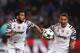 PORTO, PORTUGAL - FEBRUARY 22: Dani Alves of Juventus (L) celebrates scoring the second goal to make the score 0-2 with Marko Pjaca during the UEFA Champions League Round of 16 first leg match between FC Porto and Juventus at Estadio do Dragao on Februar