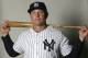 Feb 21, 2017; Tampa, FL, USA; New York Yankees left fielder Matt Holliday (17) poses for a photo during photo day at George M. Steinbrenner Field. Mandatory Credit: Kim Klement-USA TODAY Sports