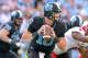 CHAPEL HILL, NC - NOVEMBER 25: Mitch Trubisky #10 of the North Carolina Tar Heels against the North Carolina State Wolfpack during their game at Kenan Stadium on November 25, 2016 in Chapel Hill, North Carolina. North Carolina State won 28-21. (Photo by