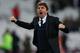 STRATFORD, ENGLAND - MARCH 06: Antonio Conte manager of Chelsea celebrates the win after the Premier League match between West Ham United and Chelsea at London Stadium on March 6, 2017 in Stratford, England. (Photo by Catherine Ivill - AMA/Getty Images)