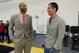 Carlos Boozer and Rob Pelinka, who represented the longtime power forward.