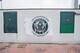The new Venezia crest outside of their stadium.