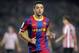 Barcelona's midfielder Xavi Hernandez gestures during the Spanish King's Cup (Copa del Rey) football match Barcelona FC vs Athletic Bilbao on December 21, 2010 at the Camp Nou stadium in Barcelona. AFP PHOTO/ JOSEP LAGO (Photo credit should read JOSEP