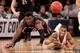 Duane Notice hits the floor to chase down a loose ball at the regional final.