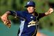 Aiken, here pitching in a high school showcase game in 2013, struck out 260 batters in 160.2 innings while at Cathedral Catholic High School in San Diego.