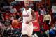 MIAMI, FL - JANUARY 17: Dion Waiters #11 of the Miami Heat handles the ball during the game against the Houston Rockets on January 17, 2017 at AmericanAirlines Arena in Miami, Florida. NOTE TO USER: User expressly acknowledges and agrees that, by download