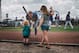Kyle Johnson with his daughters, Channing (left) and Adelyn.