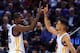 Curry finds it funny that some believe his performance has suffered this year when he believes it has merely shifted to accommodate a new teammate in Kevin Durant.