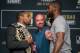 Cormier and Jones before their canceled fight at UFC 200.