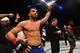 Mousasi has been on a tear lately, seen here after beating Uriah Hall.