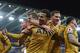 SWANSEA, WALES - APRIL 05: Dele Alli of Tottenham Hotspur celebrates scoring his sides first goal with his Tottenham Hotspur team mates during the Premier League match between Swansea City and Tottenham Hotspur at the Liberty Stadium on April 5, 2017 in S