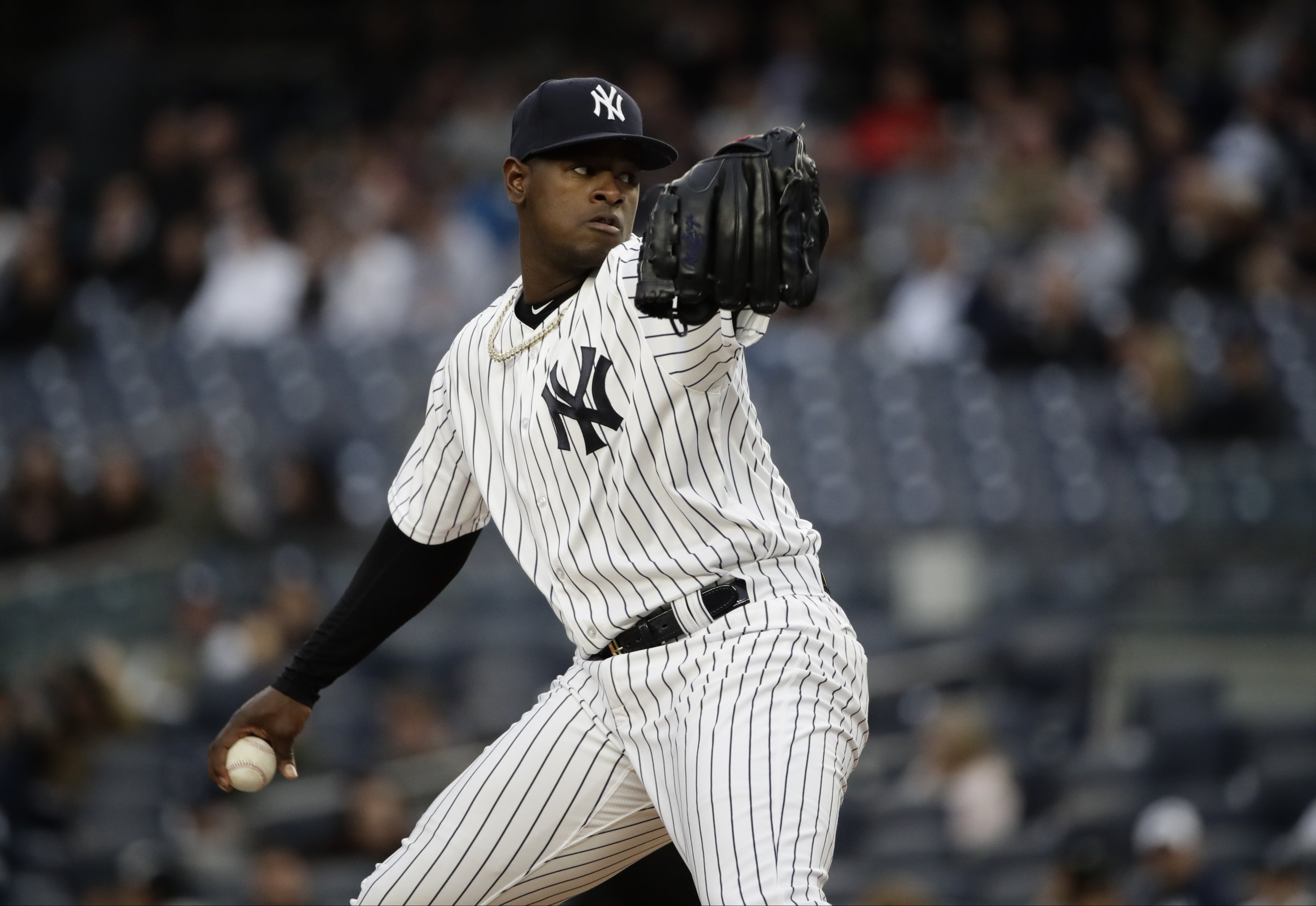 NEW YORK (AP) — Luis Severino is pitching like an ace for