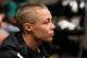 Rose Namajunas backstage at UFC on Fox 24.
