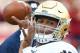 LOS ANGELES, CA - NOVEMBER 26: DeShone Kizer #14 of the Notre Dame Fighting Irish warms up before the game against the USC Trojans at the Los Angeles Memorial Coliseum on November 26, 2016 in Los Angeles, CA. (Photo by Jayne Kamin-Oncea/Getty Images)