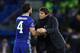 Conte and Fabregas hold different views about how Hazard can improve his game.