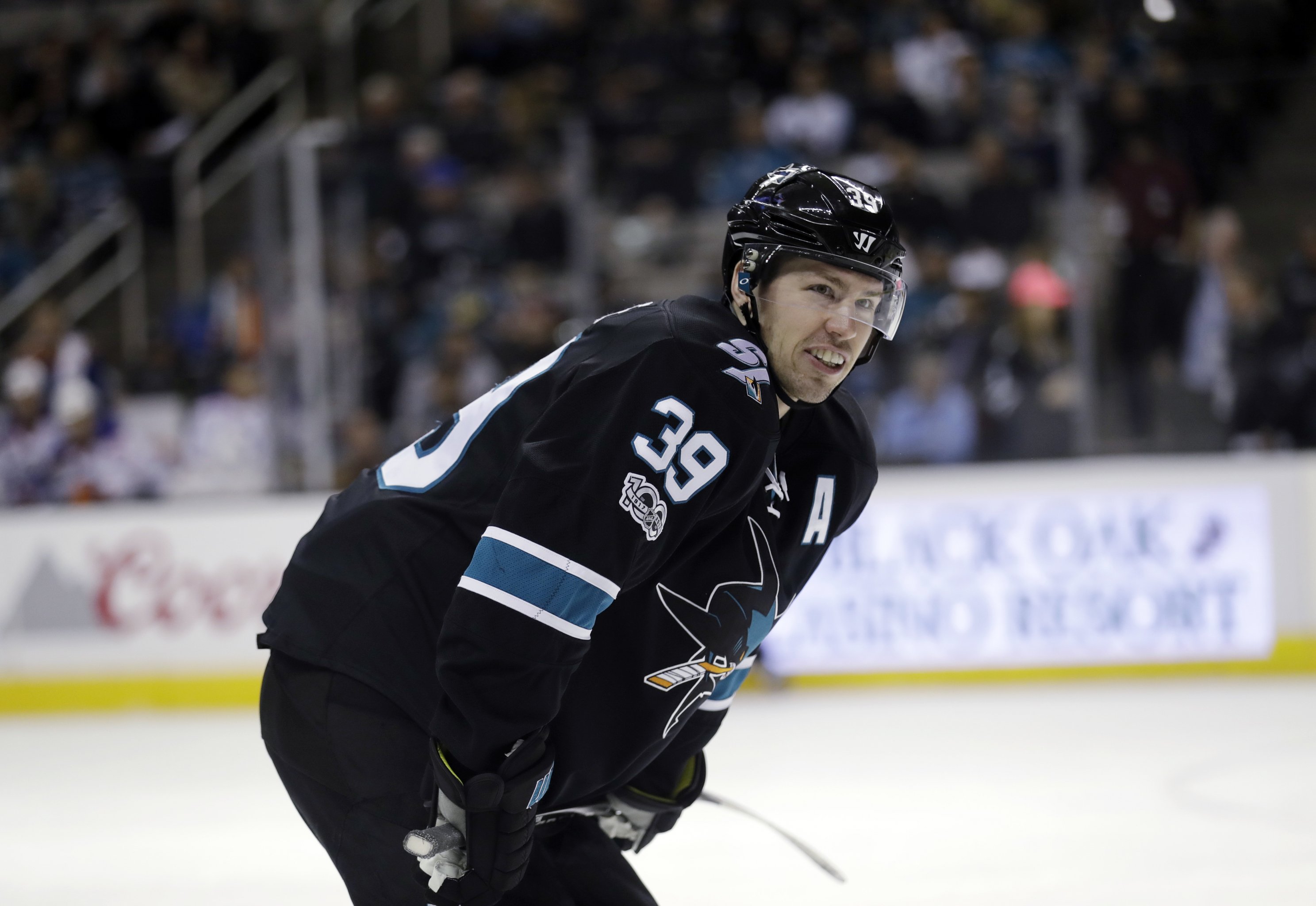 Logan Couture's teeth are still sore from horrifying mouth injury