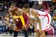 CLEVELAND, OH - NOVEMBER 15: Kyrie Irving #2 of the Cleveland Cavaliers and Kyle Lowry #7 of the Toronto Raptors pause on the court during the second half at Quicken Loans Arena on November 15, 2016 in Cleveland, Ohio. The Cavaliers defeated the Raptors 1
