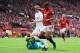 Rashford won a controversial penalty for the Red Devils.