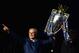 Ranieri celebrates Leicester's Premier League title win