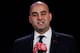 DALLAS, TX - FEBRUARY 03: NFLPA Assistant Executive Director of External Affairs George Atallah speaks during the NFL Players Association press conference at the Super Bowl XLV media center on February 3, 2011 in Dallas, Texas. The Green Bay Packers will