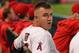 ANAHEIM, CA - APRIL 24: Mike Trout #27 of the Los Angeles Angels of Anaheim in the dugout during the game against the Toronto Blue Jays at Angel Stadium of Anaheim on April 24, 2017 in Anaheim, California. (Photo by Jayne Kamin-Oncea/Getty Images)
