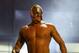 LAS VEGAS - DECEMBER 2: (U.S. TABLOIDS OUT) WWE wrestler Rey Mysterio walks on stage during the '1st Annual Video Game Awards' at the MGM Grand Garden Arena December 2, 2003 in Las Vegas, Nevada. The show premieres on Spike T.V. Thursday, December 4 a