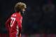 MANCHESTER, ENGLAND - JANUARY 29: Marouane Fellani of Manchester United looks on during the Emirates FA Cup Fourth Round match between Manchester United and Wigan Athletic at Old Trafford on January 29, 2017 in Manchester, England. (Photo by Laurence Gr