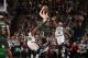 BOSTON, MA - JANUARY 3: Gordon Hayward #20 of the Utah Jazz shoots the ball against Isaiah Thomas #4 and Jae Crowder #99 of the Boston Celtics during the game on January 3, 2017 at the TD Garden in Boston, Massachusetts. NOTE TO USER: User expressly ack