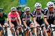 Pink Jersey Netherlands' Tom Dumoulin (2ndL) of team Sunweb rides during the 11th stage of the 100th Giro d'Italia, Tour of Italy, cycling race from Florence to Bagno di Romagna on May 17, 2017. / AFP PHOTO / Luk BENIES (Photo credit should read L