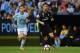 VIGO, SPAIN - MAY 17: Hugo Mallo of RC Celta in action against Cristiano Ronaldo of Real Madrid during the La Liga match, between Celta Vigo and Real Madrid at Estadio Balaidos on May 17, 2017 in Vigo, Spain. (Photo by Octavio Passos/Getty Images)