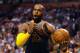 LeBron James is posting playoff averages of 34.8 points, 9.0 rebounds and 7.1 assists on 56.0 percent.
