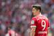 MUNICH, GERMANY - MAY 20: Robert Lewandowski of FC Bayern Muenchen looks on during the Bundesliga match between Bayern Muenchen and SC Freiburg at Allianz Arena on May 20, 2017 in Munich, Germany. (Photo by Boris Streubel/Getty Images)
