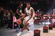 France's Frank Ntilikina participates in a Skills Challenge before an All Star Game basketball match of the French Ligue Nationale de Basket (LNB) between a selection of the best international players from the Pro A league against a selection of the best