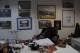 Gabi Perez in his office.