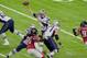 Tom Brady's second-half performance against the Atlanta Falcons in Super Bowl LI to overcome a 28-3 deficit is considered clutch.
