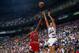 Michael Jordan proved himself clutch by scoring 38 points in Game 5 of the 1997 NBA Finals while battling illness.