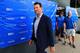 FORT WORTH, TX - MAY 27: Former Dallas Cowboys quarterback and on-air talent Tony Romo exits the broadcast booth during Round three of the DEAN & DELUCA Invitational at Colonial Country Club on May 27, 2017 in Fort Worth, Texas. (Photo by Tom Pennington
